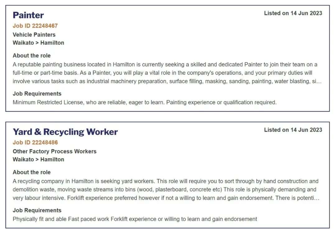 图片来源：Work & Income官网