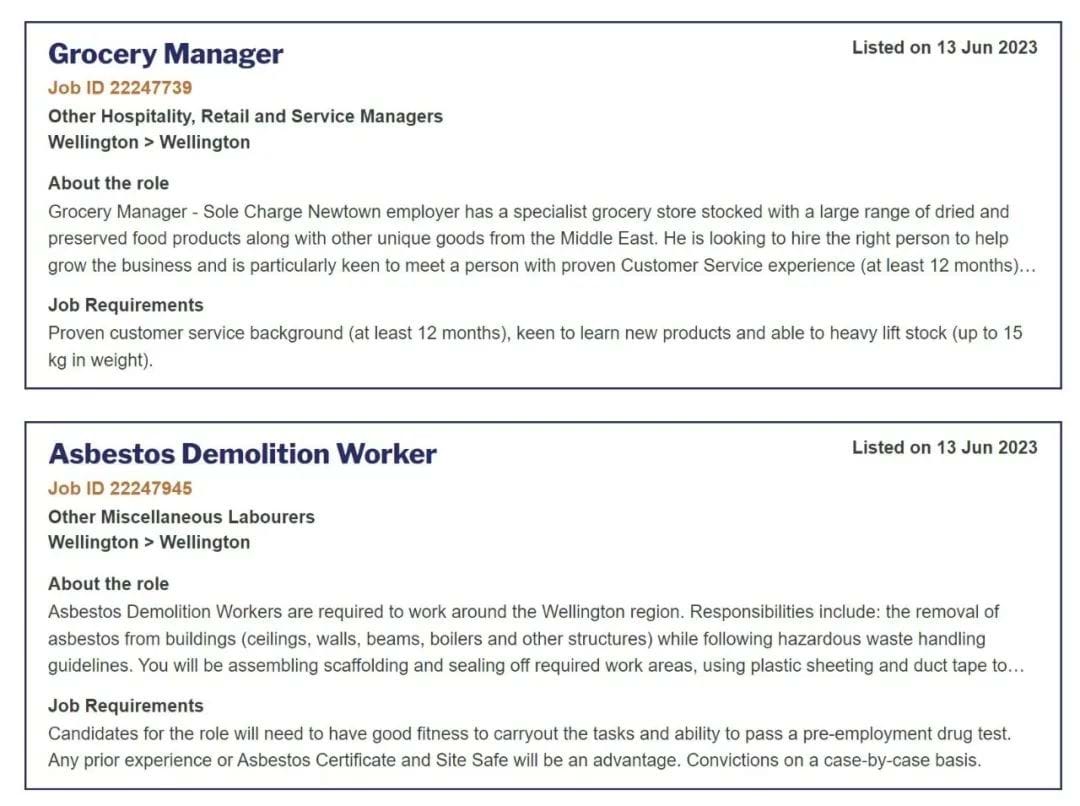 图片来源：Work & Income官网